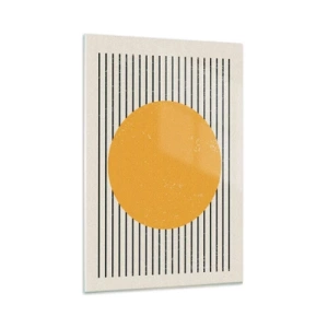 Schilderen op glas - De kracht van eenvoud - 80x120 cm