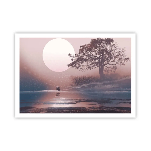 Poster - nacht wonderen - 100x70 cm