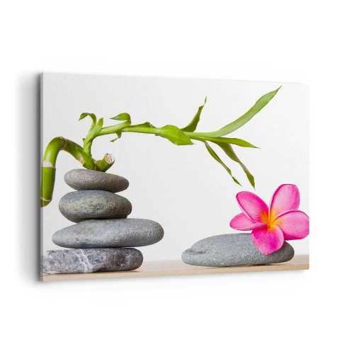 Schilderen op canvas - Kleuren van leven en duur - 100x70 cm