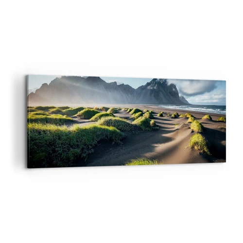 Schilderen op canvas - Harmonie van de elementen - 120x50 cm