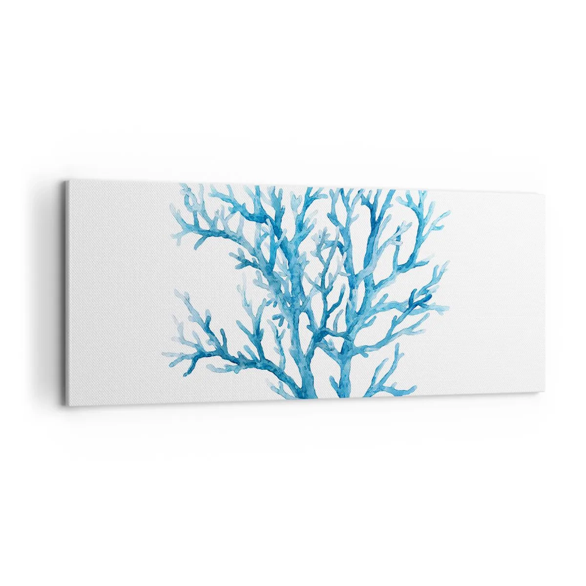 Schilderen op canvas - Nautische filigraan - 100x40 cm