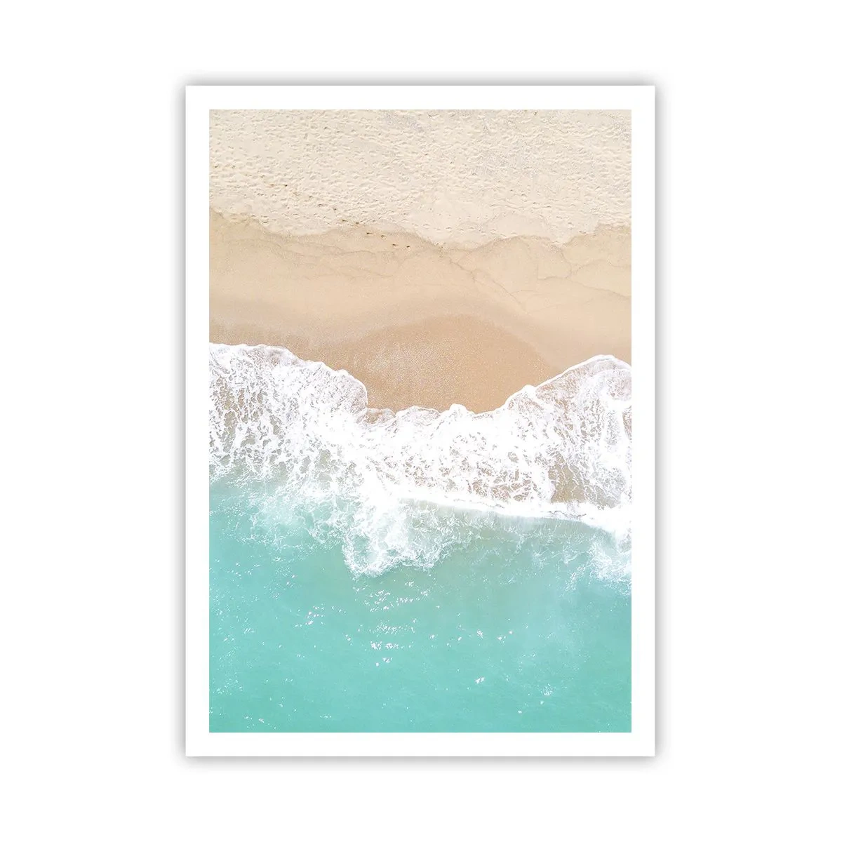 Poster - Een strelende aanraking - 70x100 cm