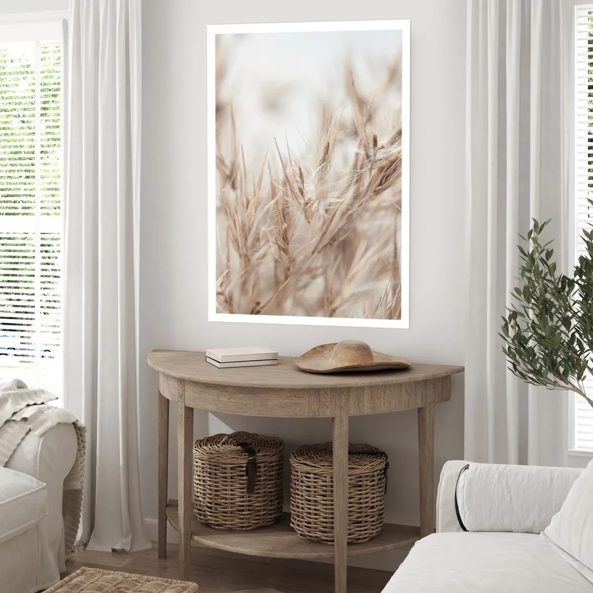 Poster - Weide en wind - 70x100 cm