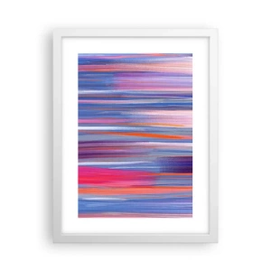Poster in een witte lijst - Opgang naar de regenboog - 30x40 cm