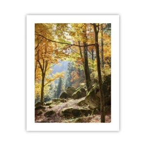 Poster - Tijd om te ontspannen - 40x50 cm