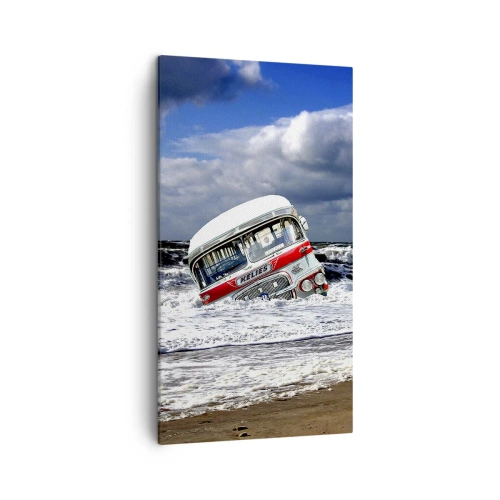 Schilderen op canvas - En je bent verrast? - 45x80 cm