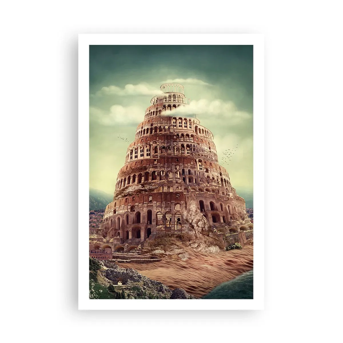Poster - Toren van Babel - 61x91 cm
