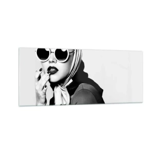 Schilderen op glas - Groeten uit de jaren 60 - 100x40 cm