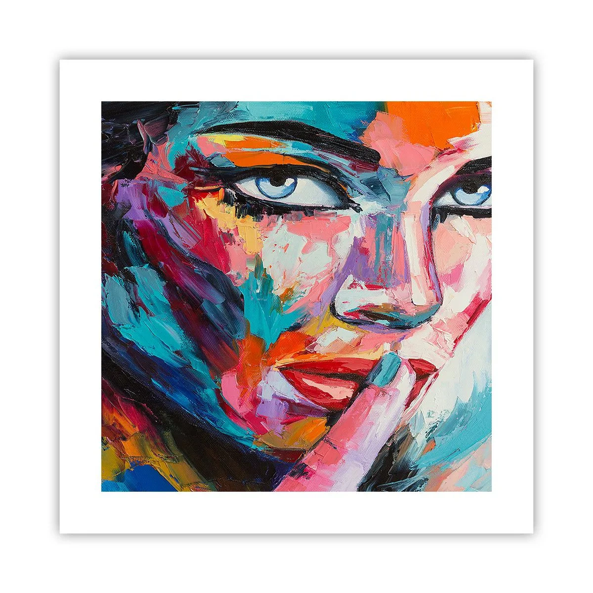 Poster - Ons eerste geheim - 40x40 cm