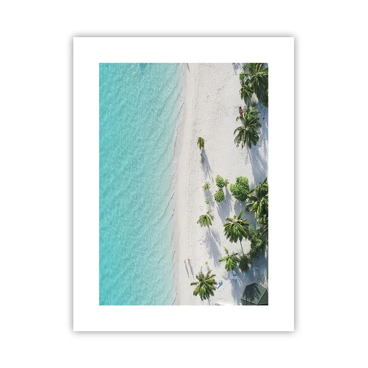 Poster - Een vakantie in het paradijs - 30x40 cm
