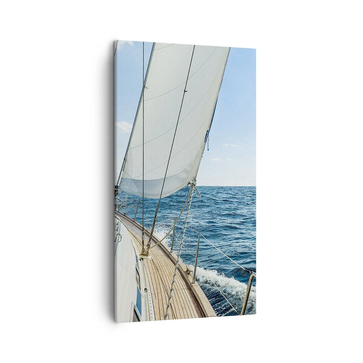 Schilderen op canvas - Ahoi, avontuur - 45x80 cm