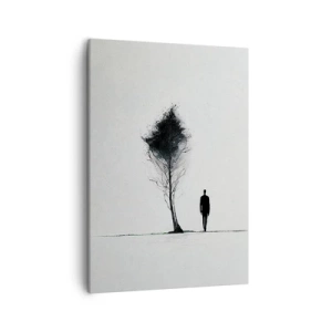 Schilderen op canvas - Wij dwalen allemaal - 50x70 cm
