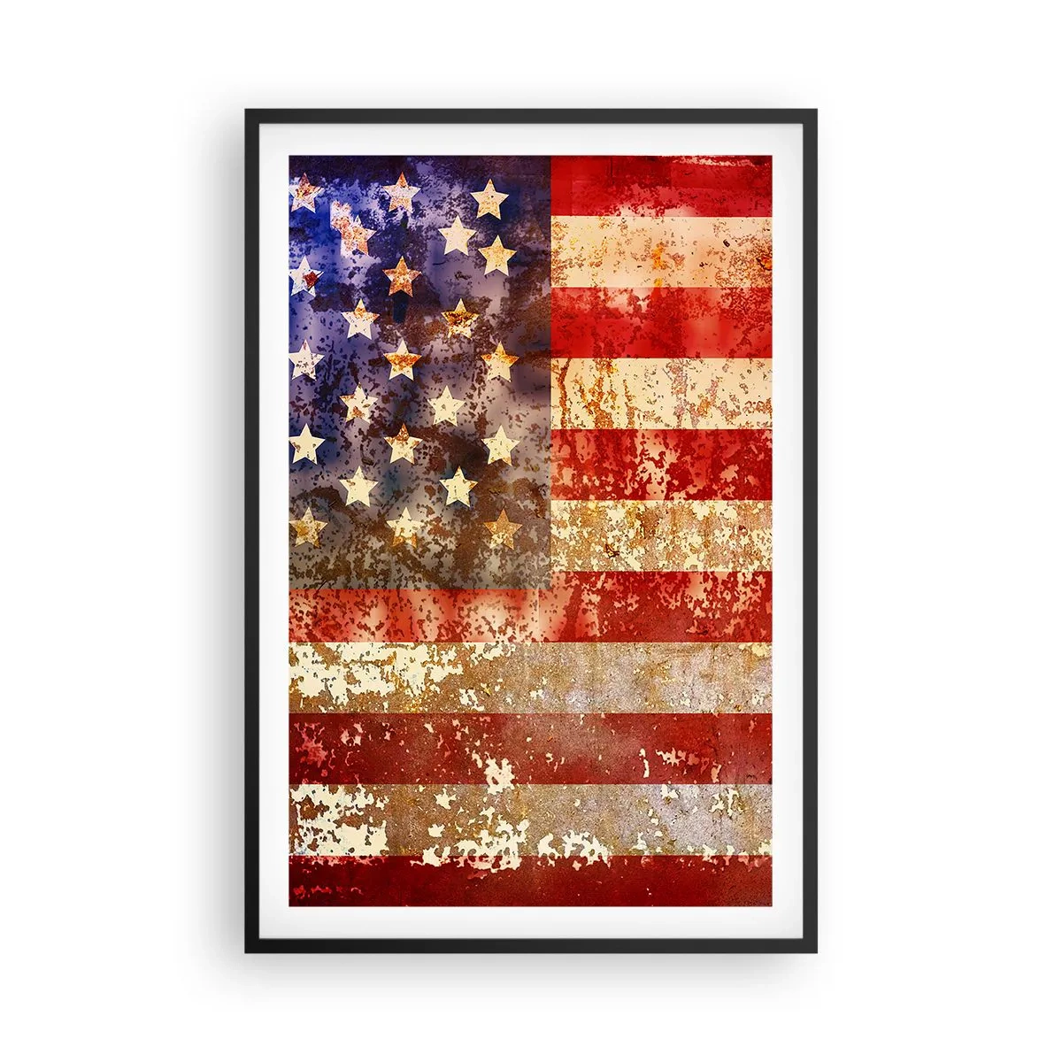 Poster in een zwarte lijst - Glorie vervaagt niet - 61x91 cm