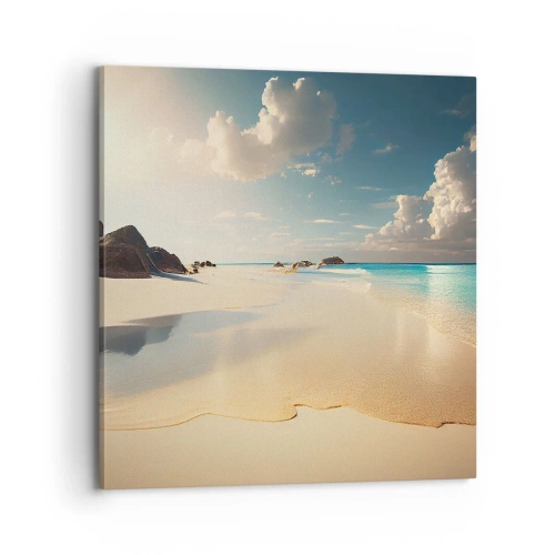 Schilderen op canvas - Een droomdag - 70x70 cm