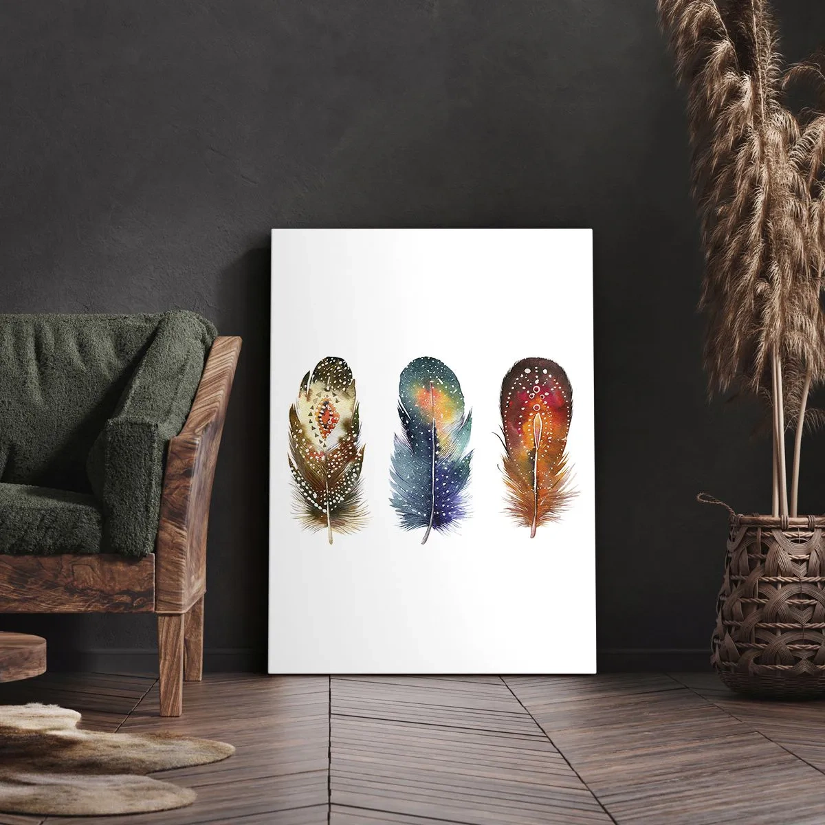 Schilderen op canvas - Rituelen, ceremonies, geheimen - 50x70 cm