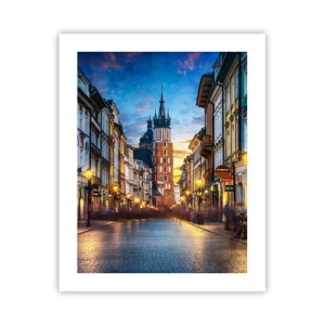 Poster - Charme van Krakau - 40x50 cm