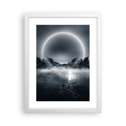 Poster in een witte lijst - Einde van het verhaal - 30x40 cm