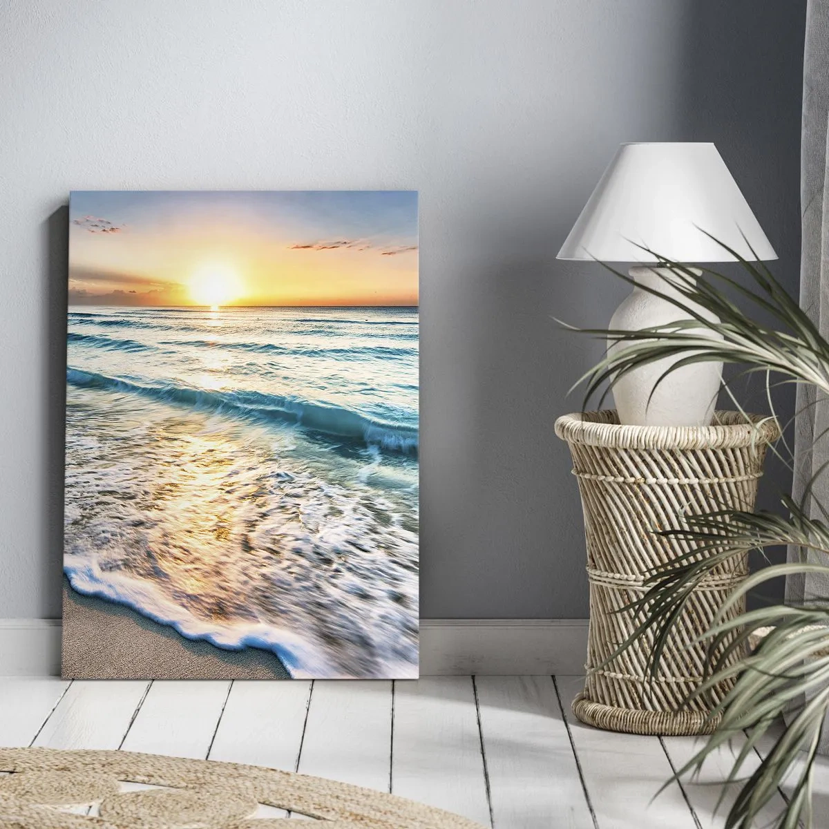Schilderen op canvas - Een uitzicht dat de moeite waard is - 70x100 cm