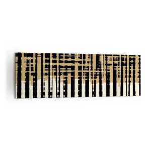 Schilderen op canvas - Architecturale abstractie - 160x50 cm