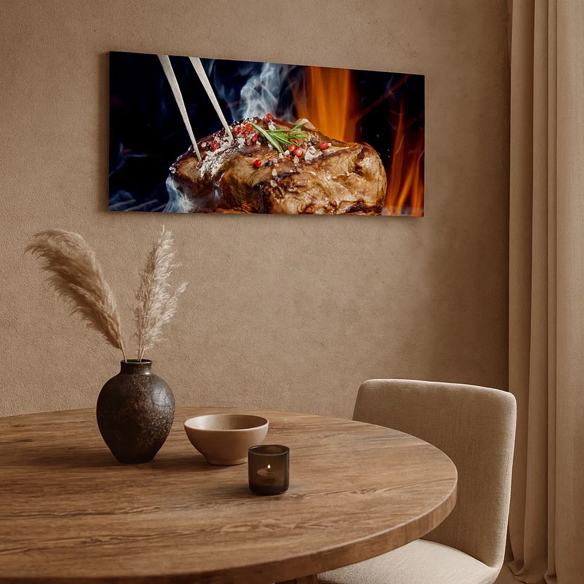 Schilderen op canvas - Sappig en geurig - 100x40 cm