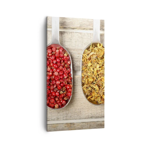 Schilderen op canvas - Keuken magie - 45x80 cm