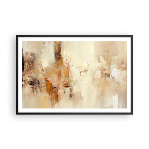Poster in een zwarte lijst - Ziel van Amber - 91x61 cm
