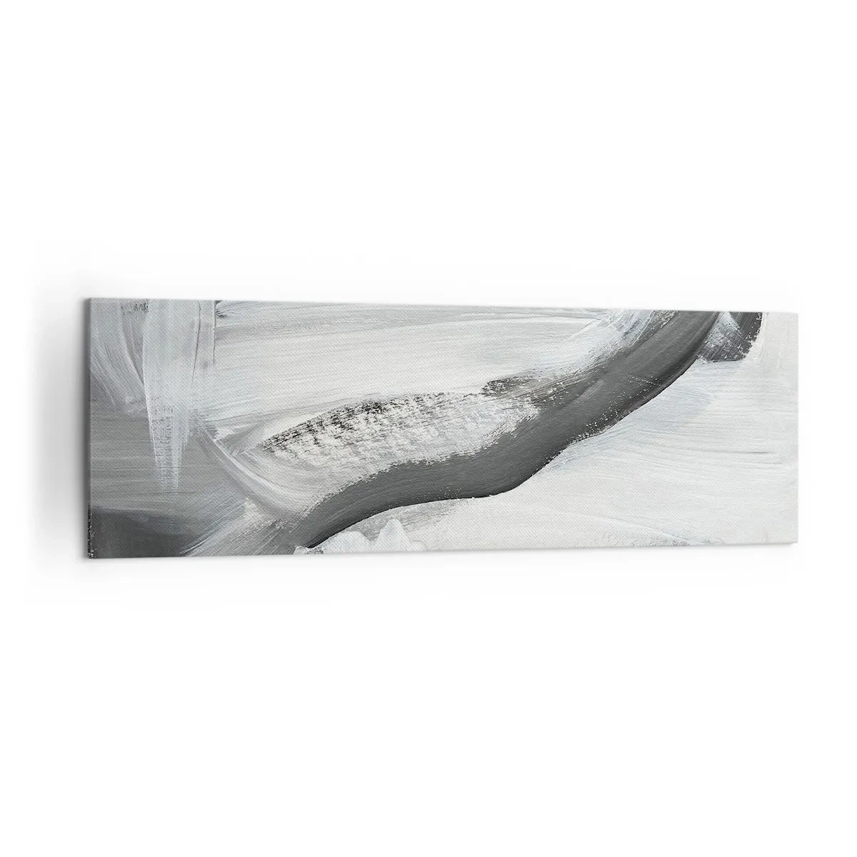 Schilderen op canvas - Een beslissende beweging - 160x50 cm