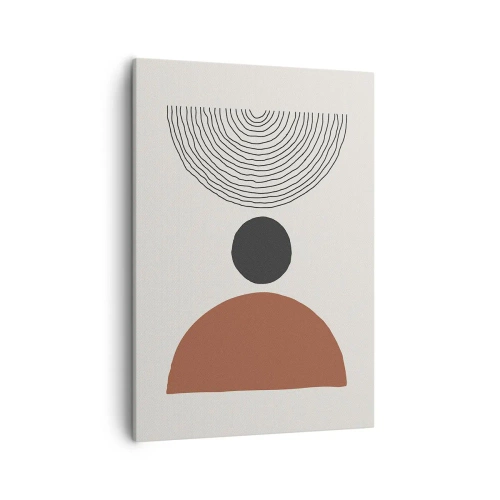 Schilderen op canvas - Het middelpunt van de aandacht - 50x70 cm