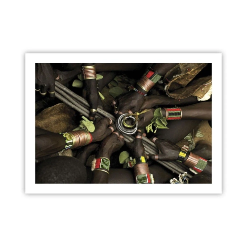 Poster - Wij zijn samen - 70x50 cm