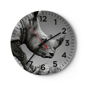 Wandklok - Klok - Onstuitbare kracht - 30x30 cm