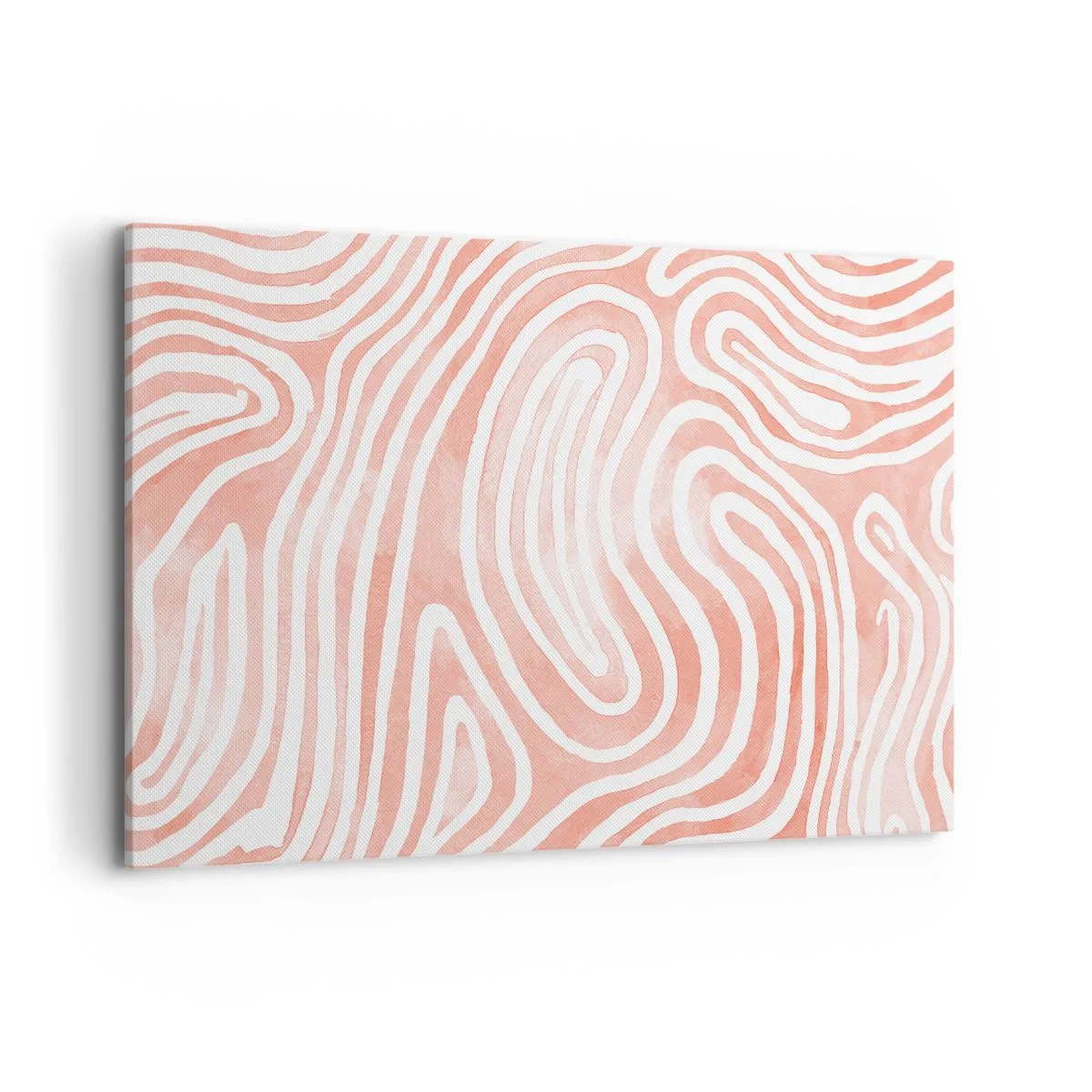 Schilderen op canvas - In het koraallabyrint - 120x80 cm