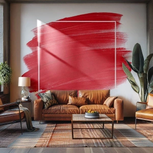 Fotobehang op maat Zelfklevend Deluxe Sticker - Uit het frame - Abstractie, Deel, Minimalisme