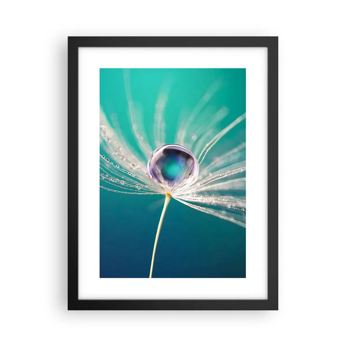 Poster in een zwarte lijst - Mystiek moment - 30x40 cm