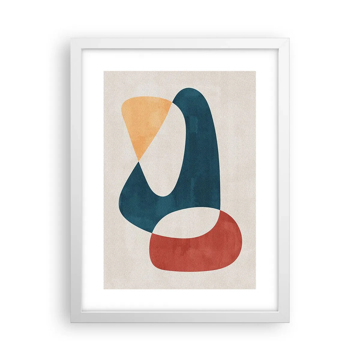 Poster in een witte lijst - Invloeden en metamorfoses - 30x40 cm