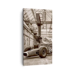 Schilderen op canvas - De rust van de winnaar - 45x80 cm