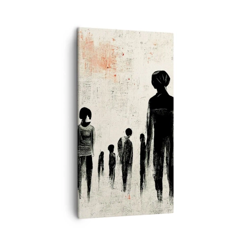 Schilderen op canvas - Tegen eenzaamheid - 45x80 cm