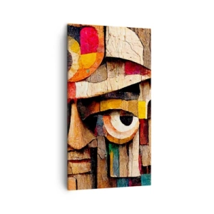 Schilderen op canvas - Ik zie je… - 45x80 cm