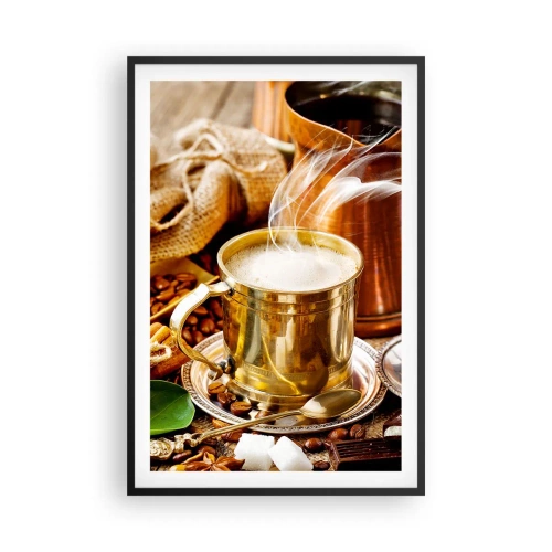 Poster in een zwarte lijst - Prettige dag! - 61x91 cm