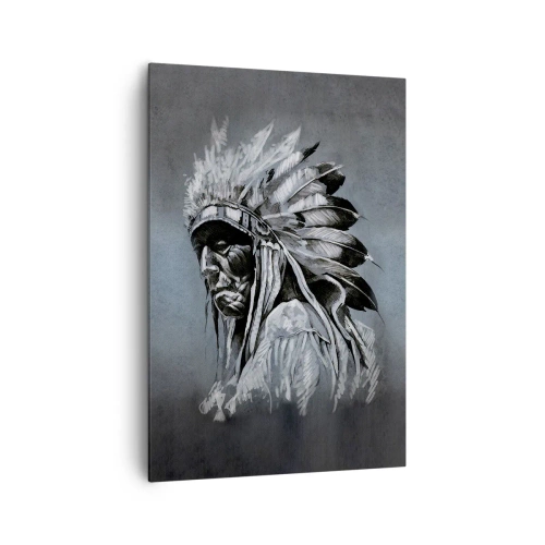 Schilderen op canvas - Keer terug naar de wortels - 70x100 cm