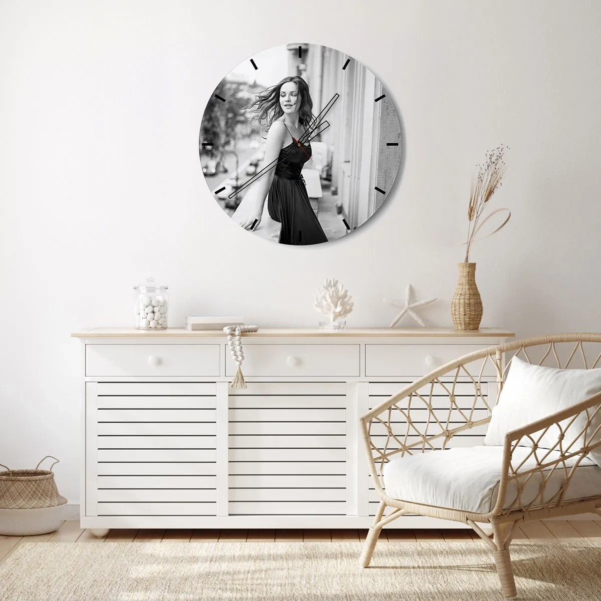 Wandklok - Klok - Zeker een Parijzenaar - 40x40 cm