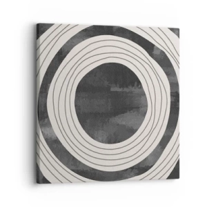 Schilderen op canvas - Precies op het punt - 30x30 cm