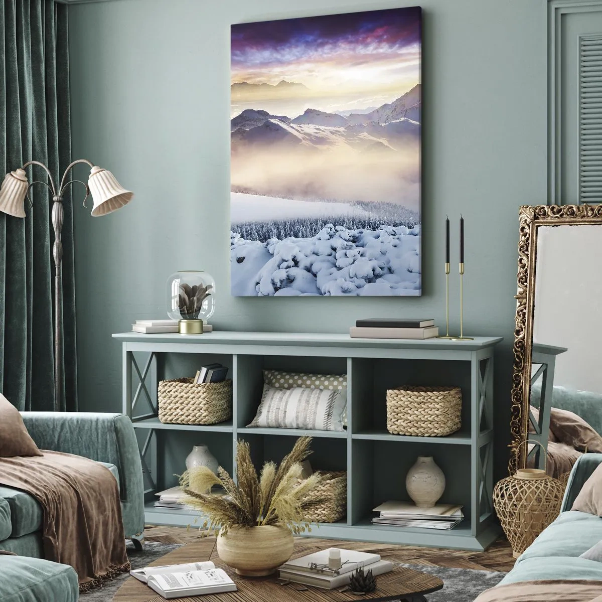 Schilderen op canvas - De kracht en puurheid van de natuur - 50x70 cm