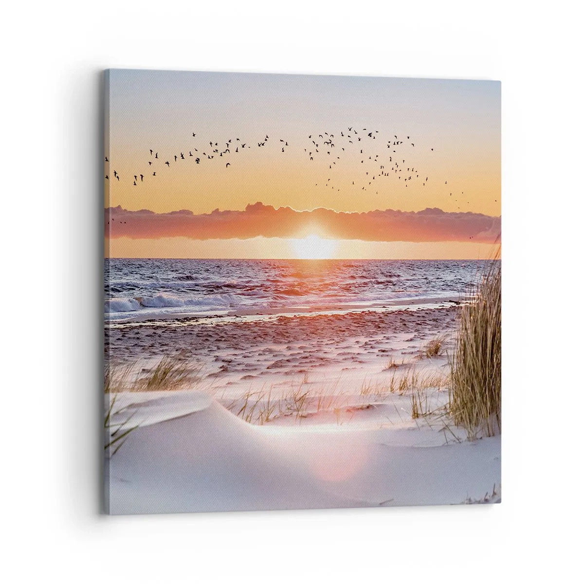 Schilderen op canvas - Horizontaal landschap - 70x70 cm