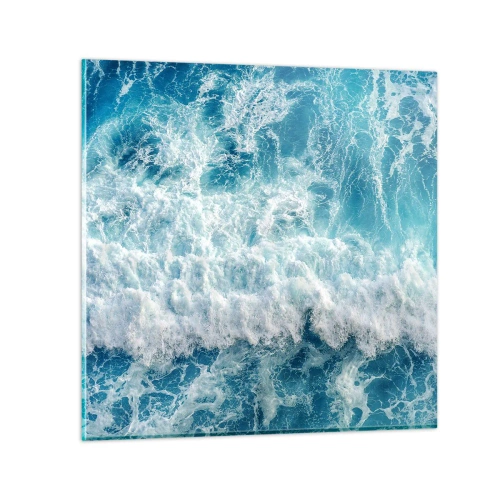 Schilderen op glas - Vrolijk en springend - 30x30 cm