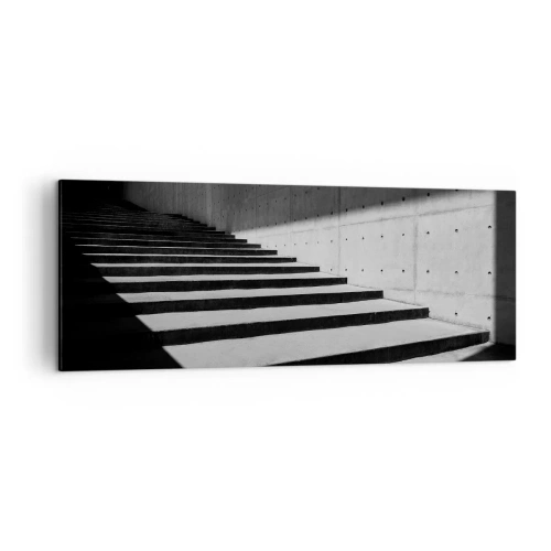 Schilderen op canvas - De rauwe schoonheid van het modernisme - 140x50 cm