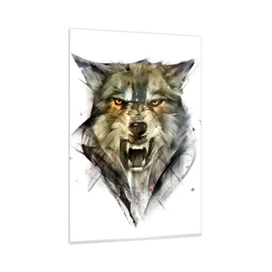 Schilderen op glas - Blijf staan! - 80x120 cm