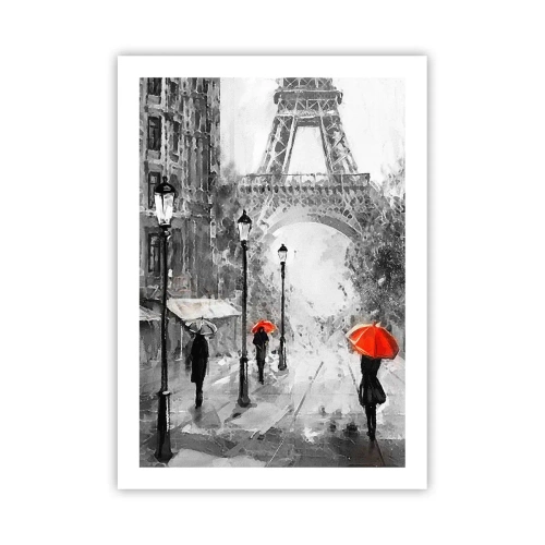 Poster - Alle wegen leiden naar haar - 50x70 cm