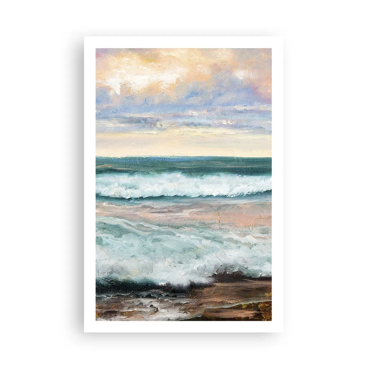 Poster - Hier maak je je ziel glad - 61x91 cm