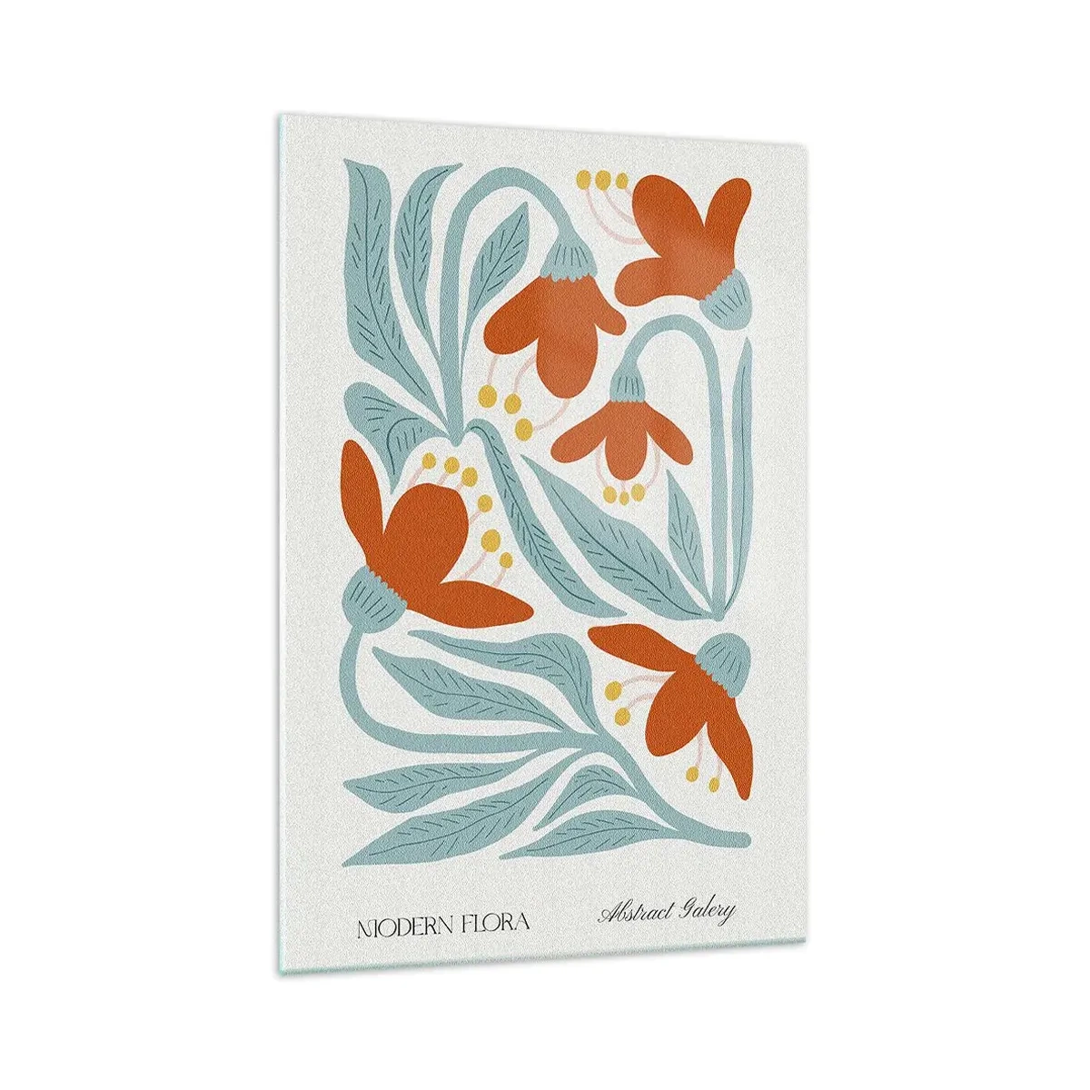 Schilderen op glas - Naar de aarde, naar de zon - 70x100 cm