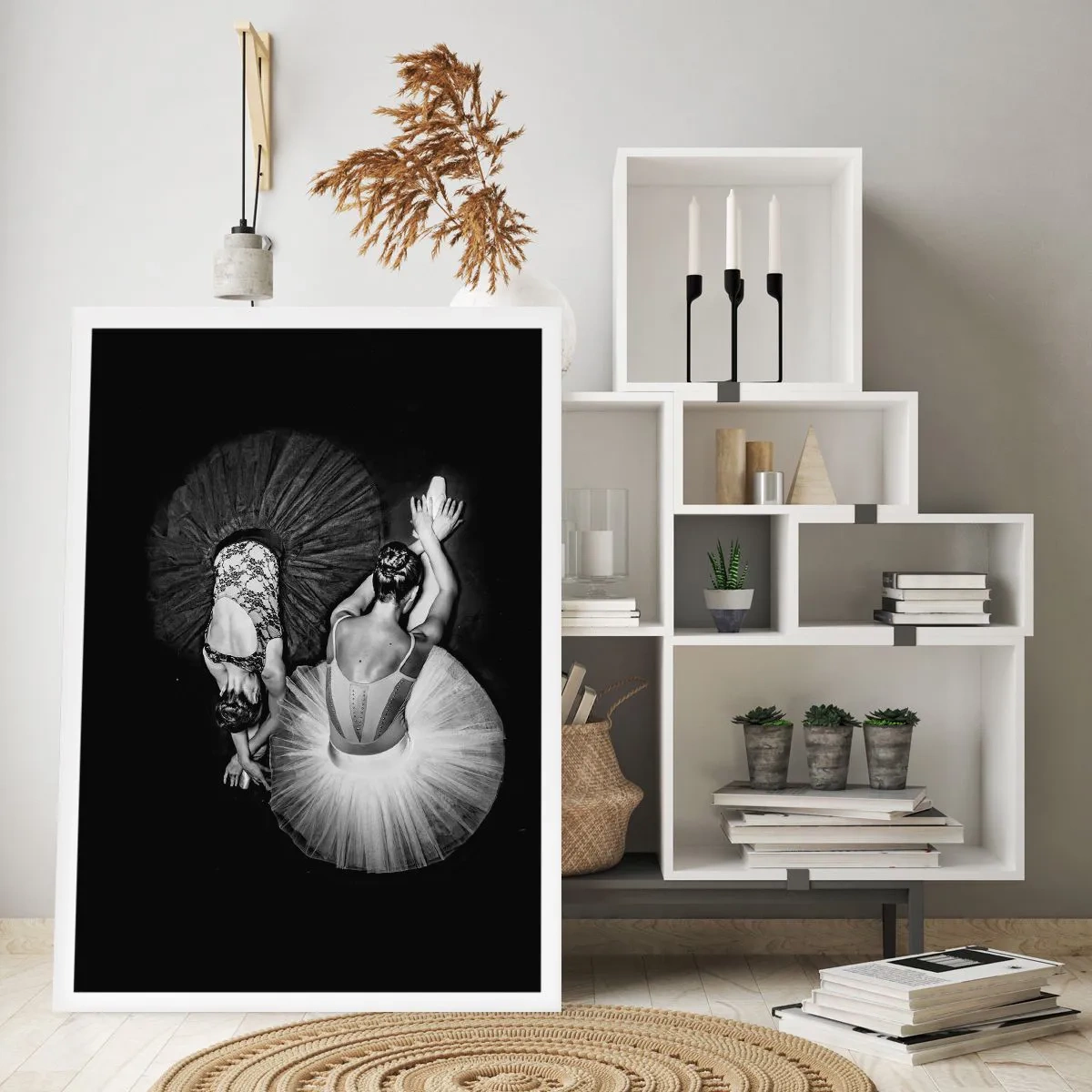 Poster - Jin en Jang - perfecte balans - 50x70 cm